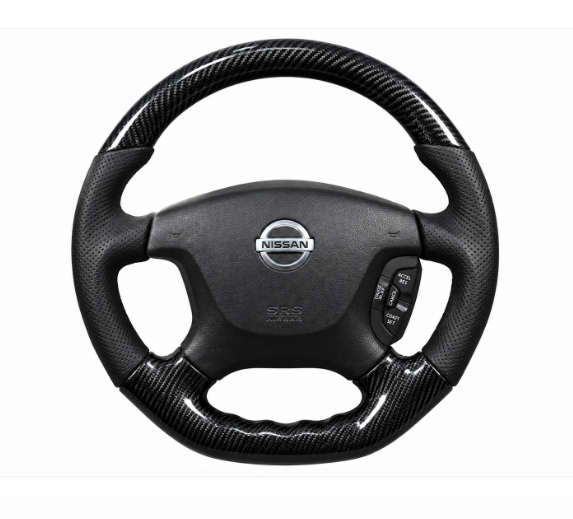 Patrol Leather Chunky style Steering Wheel